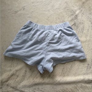 Blue casual lounge shorts